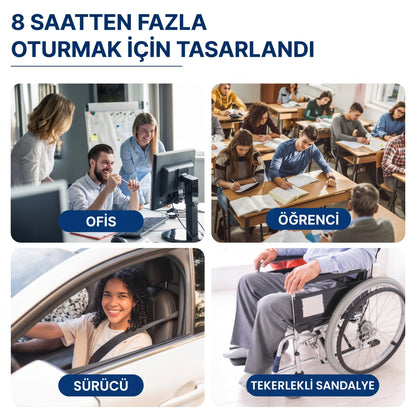 Petek Jel Oturma Minderi, Ağrılarınız ve Tutulmalarınız için..