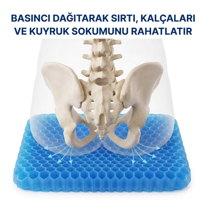 Petek Jel Oturma Minderi, Ağrılarınız ve Tutulmalarınız için..