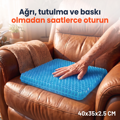 Petek Jel Oturma Minderi, Ağrılarınız ve Tutulmalarınız için..